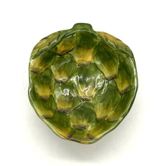 Designpac Inc Ceramic Artichoke Bowl Dish 4.5”x 5.5” - Picture 1 of 4